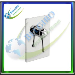 🔷 FIR Melrose 70 Miscelatore Doccia Incasso Parte Esterna 1 Uscita Cromato 🔷 (70.5015.8) 🔷