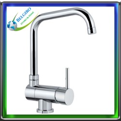 Argo Miscelatore Lavello Cucina Sottofinestra Canna Pieghevole Cromato