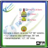 💧 FIR Playone Minus 38 Vitone Miscelatore Bidet 38.2350.5 💧 (0590403)