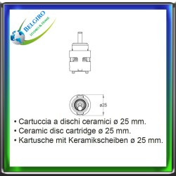 💧 FIR Playone 85 Cartuccia Miscelatore Bidet 85.2446.5 💧 (0590529)